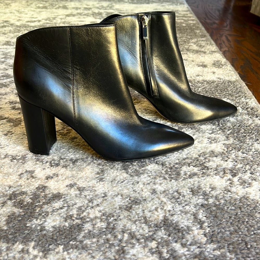 Marc Fisher booties, never worn.